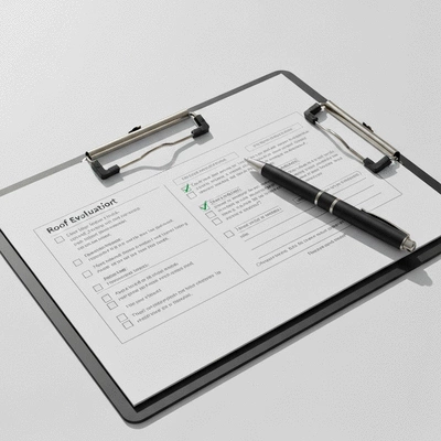 Checklist pour l'évaluation de l'état d'une toiture