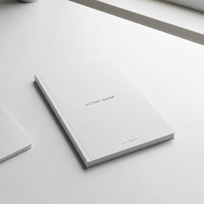 Digital guide or eBook mockup