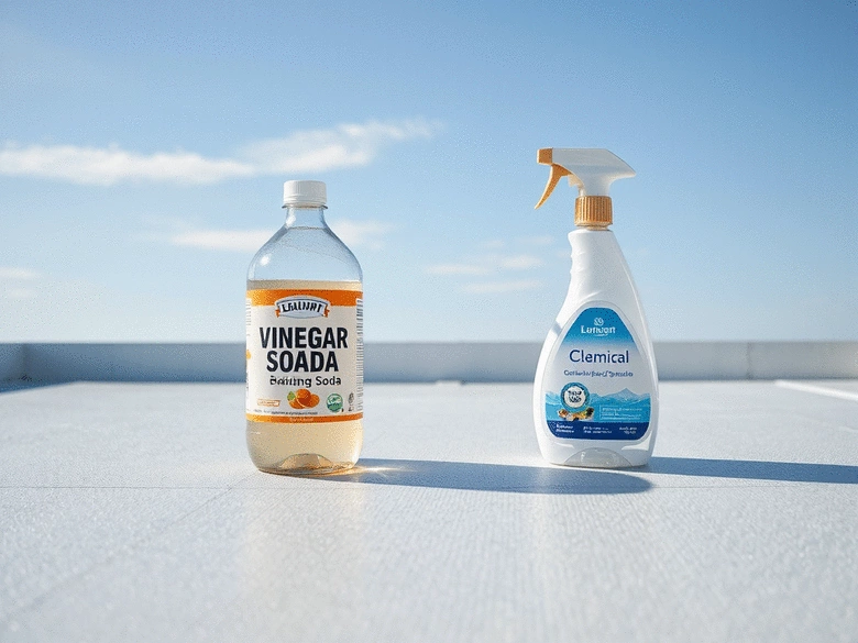 Produits naturels vs produits chimiques pour le nettoyage de toiture à Angoulême