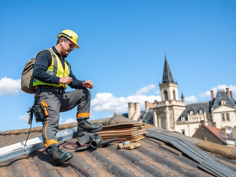 Réparation de fuite et infiltration : intervention rapide d’un couvreur zingueur à Angoulême