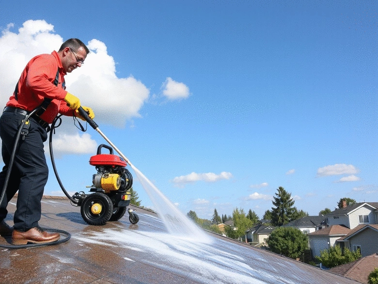 Nettoyage de toiture haute pression : avantages et précautions