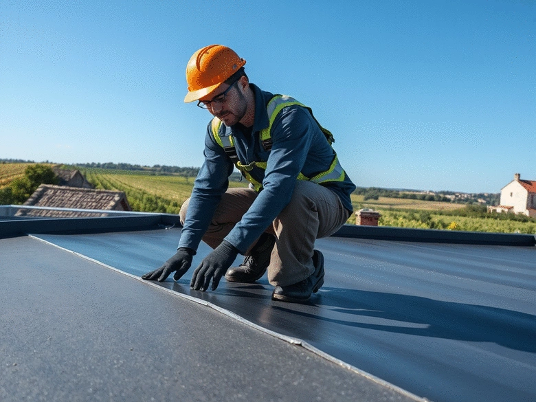Étanchéité de toiture en Charente