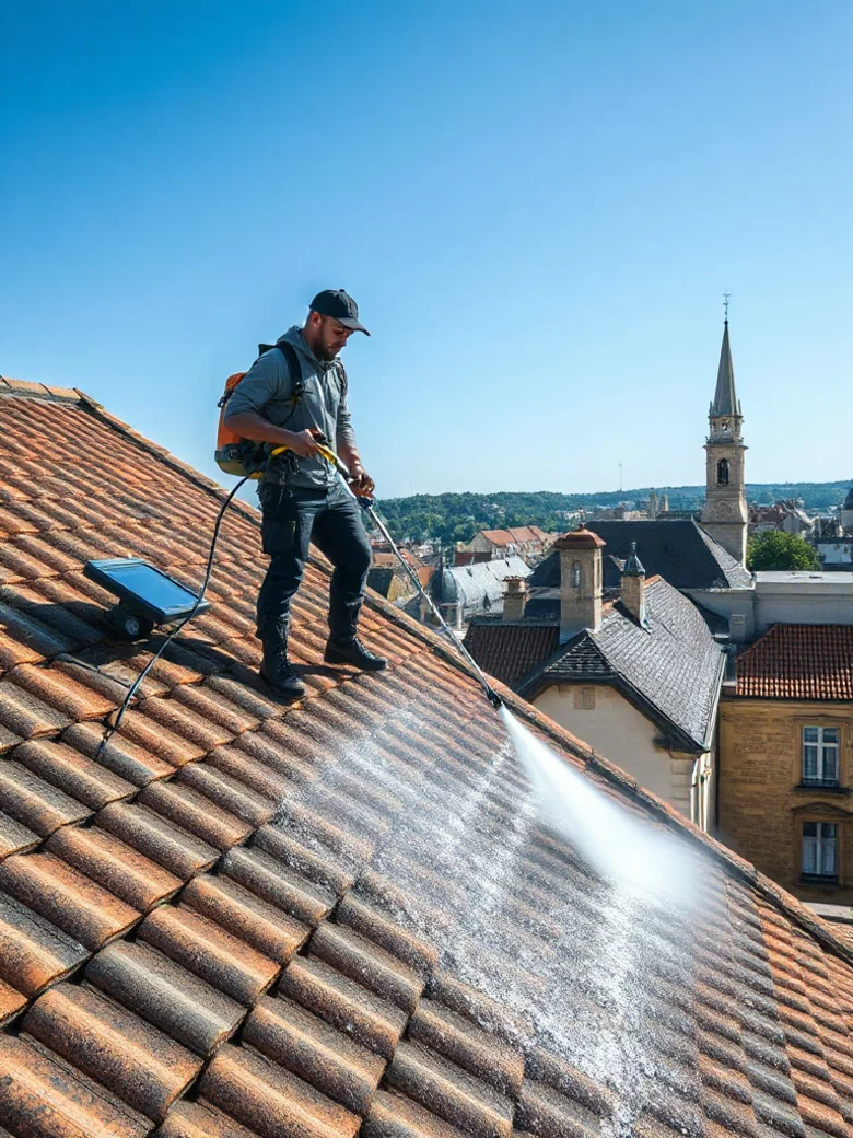 Nettoyage de toiture à Angoulême